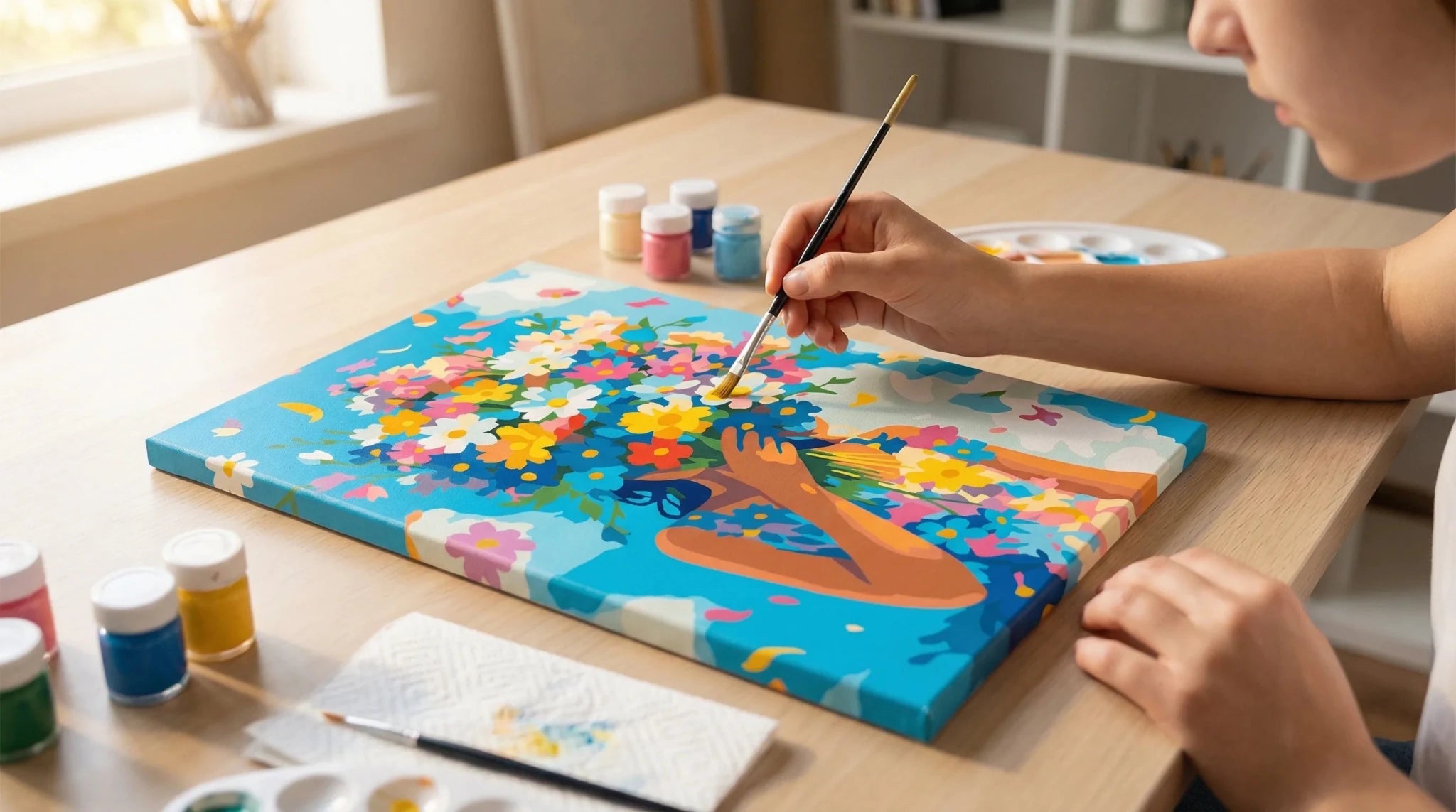 Numbers Showing Through the Paint? Fix That “Cheap Paint-by-Number” Look in One Minute - Varvikas.Shop