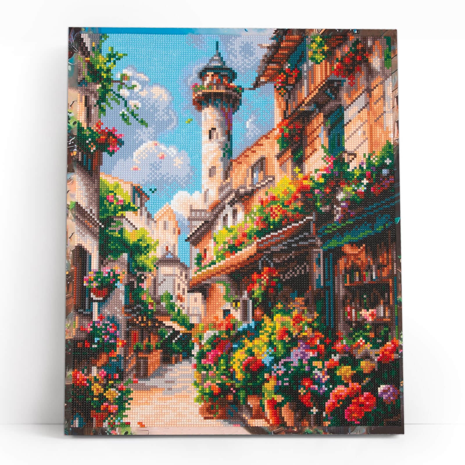 Spring Diamond Painting Kits: Blooming Mosaic Art with Rhinestones - Varvikas.Shop