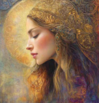 PW051e - Wooden puzzles "Golden Grace"