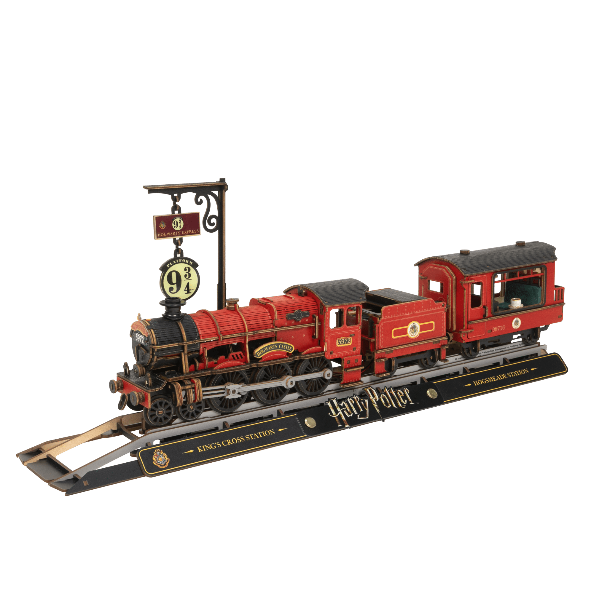 3D Wooden Mechanical Puzzle Kit, Hogwarts Express (1612) – Wooden constructors | Varvikas