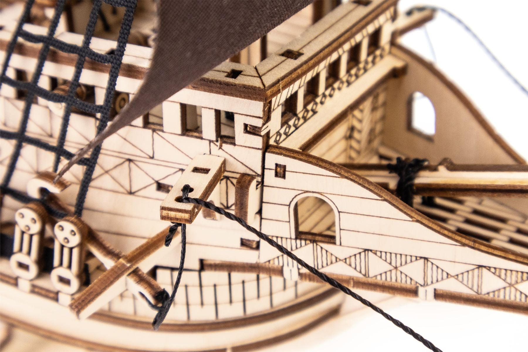 3D Wooden Mechanical Puzzle Kit, Lord of the Seas (BEW017e) – Wooden constructors | Varvikas.Shop