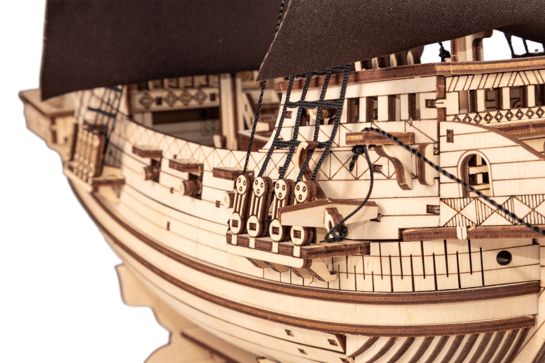 3D Wooden Mechanical Puzzle Kit, Lord of the Seas (BEW017e) – Wooden constructors | Varvikas.Shop