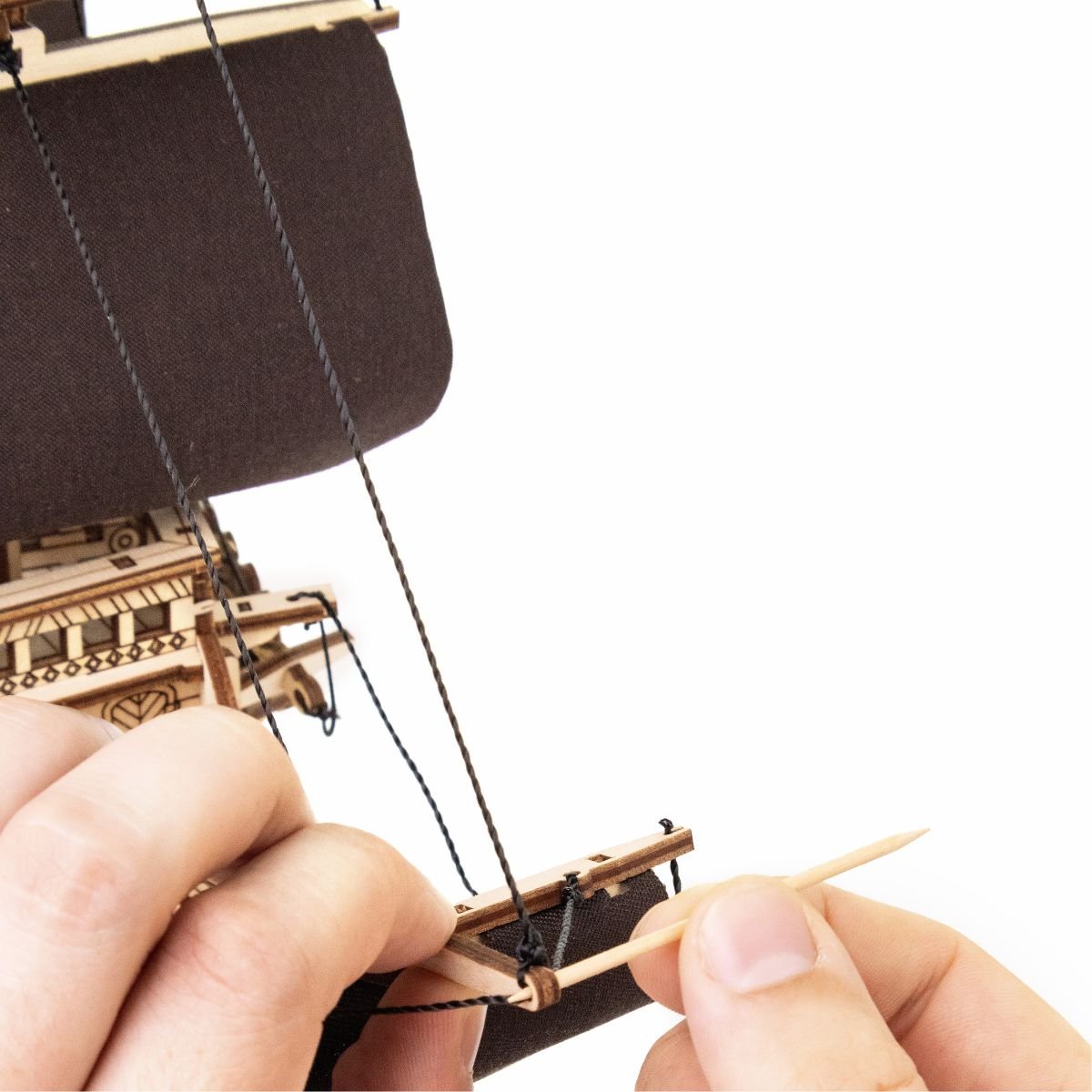 3D Wooden Mechanical Puzzle Kit, Lord of the Seas (BEW017e) – Wooden constructors | Varvikas.Shop