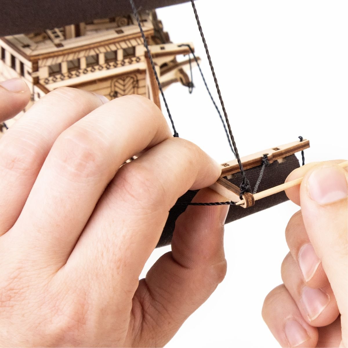 3D Wooden Mechanical Puzzle Kit, Lord of the Seas (BEW017e) – Wooden constructors | Varvikas.Shop