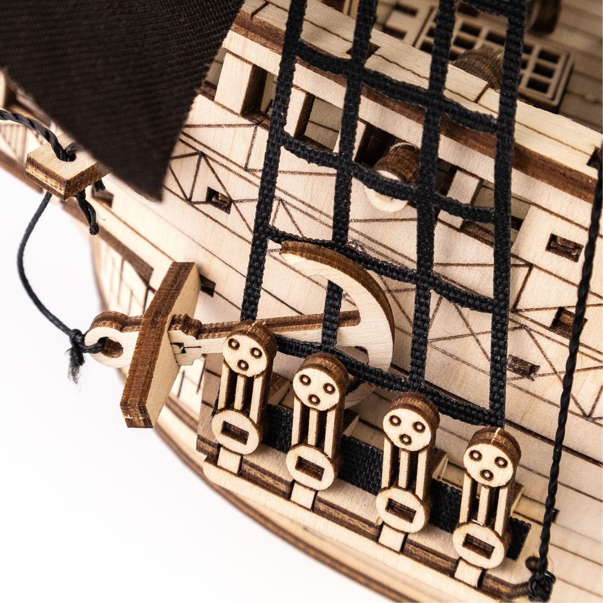 3D Wooden Mechanical Puzzle Kit, Lord of the Seas (BEW017e) – Wooden constructors | Varvikas.Shop