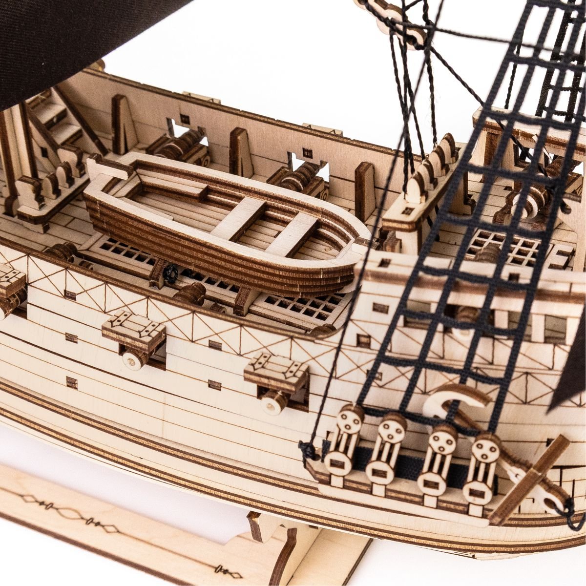 3D Wooden Mechanical Puzzle Kit, Lord of the Seas (BEW017e) – Wooden constructors | Varvikas.Shop