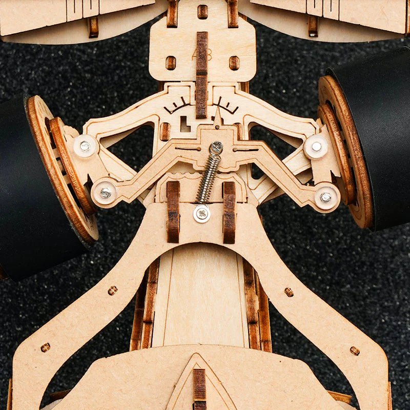 3D Wooden Mechanical Puzzle Kit, Racing Car (RK024e) – Wooden constructors | Varvikas