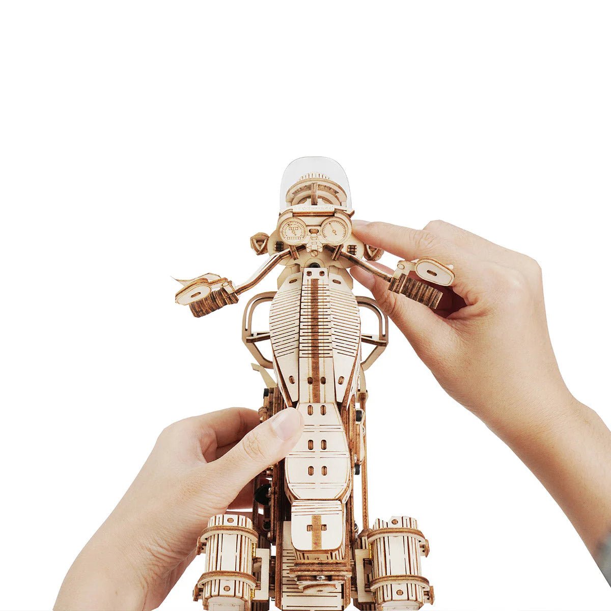 3D Wooden Model Kit | Cruiser Motorcycle (RK026e) – Wooden constructors | Varvikas.Shop