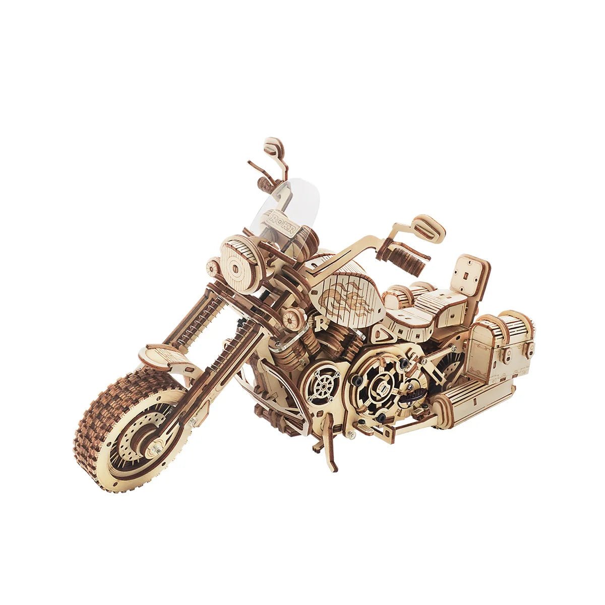 3D Wooden Model Kit | Cruiser Motorcycle (RK026e) – Wooden constructors | Varvikas.Shop