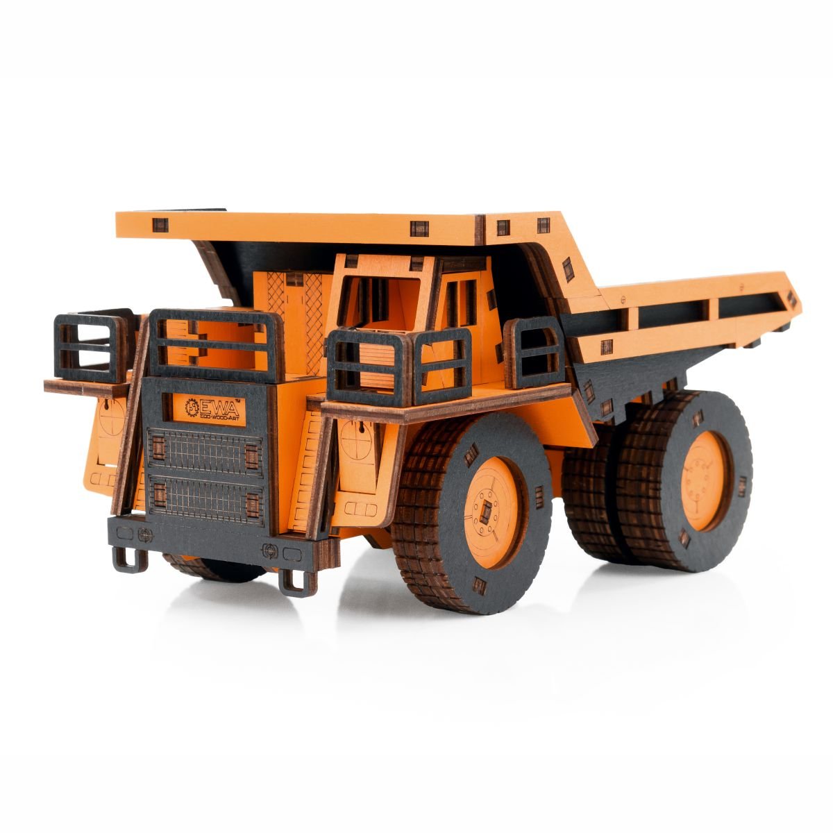 3D Wooden Model Kit | Dump Truck (BEW013e) – Wooden constructors | Varvikas.Shop