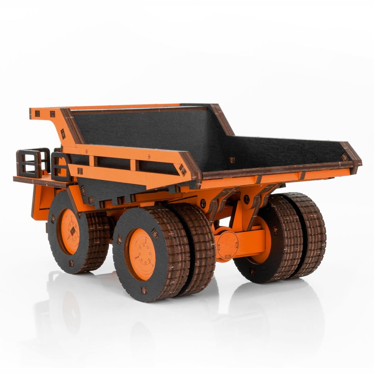 3D Wooden Model Kit | Dump Truck (BEW013e) – Wooden constructors | Varvikas.Shop