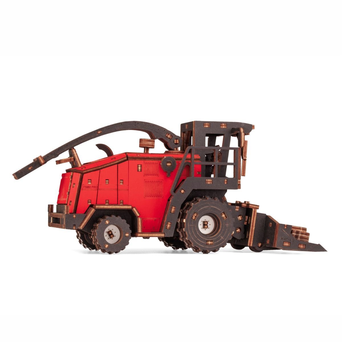 3D Wooden Model Kit | Harvester Forage (BEW010e) – Wooden constructors | Varvikas.Shop