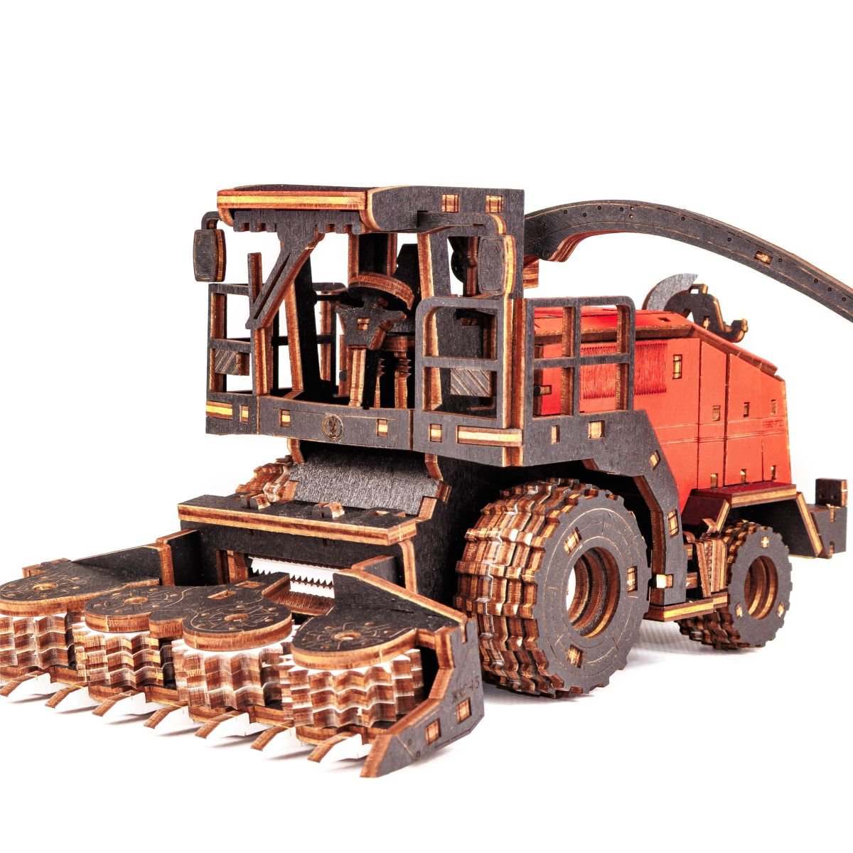 3D Wooden Model Kit | Harvester Forage (BEW010e) – Wooden constructors | Varvikas.Shop