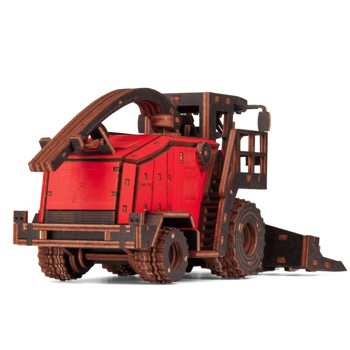 3D Wooden Model Kit | Harvester Forage (BEW010e) – Wooden constructors | Varvikas.Shop