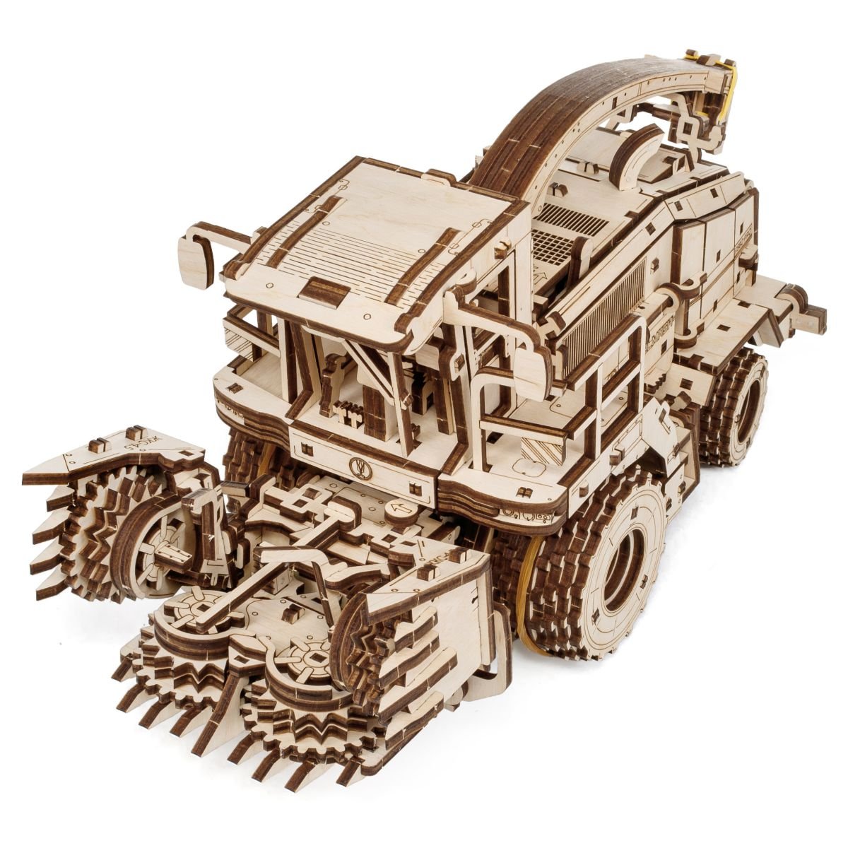 3D Wooden Model Kit | Harvester FS80 (BEW014e) – Wooden constructors | Varvikas.Shop