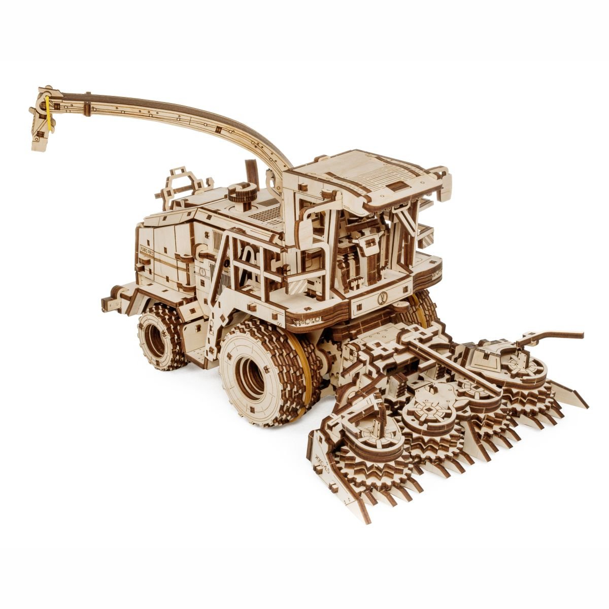 3D Wooden Model Kit | Harvester FS80 (BEW014e) – Wooden constructors | Varvikas.Shop
