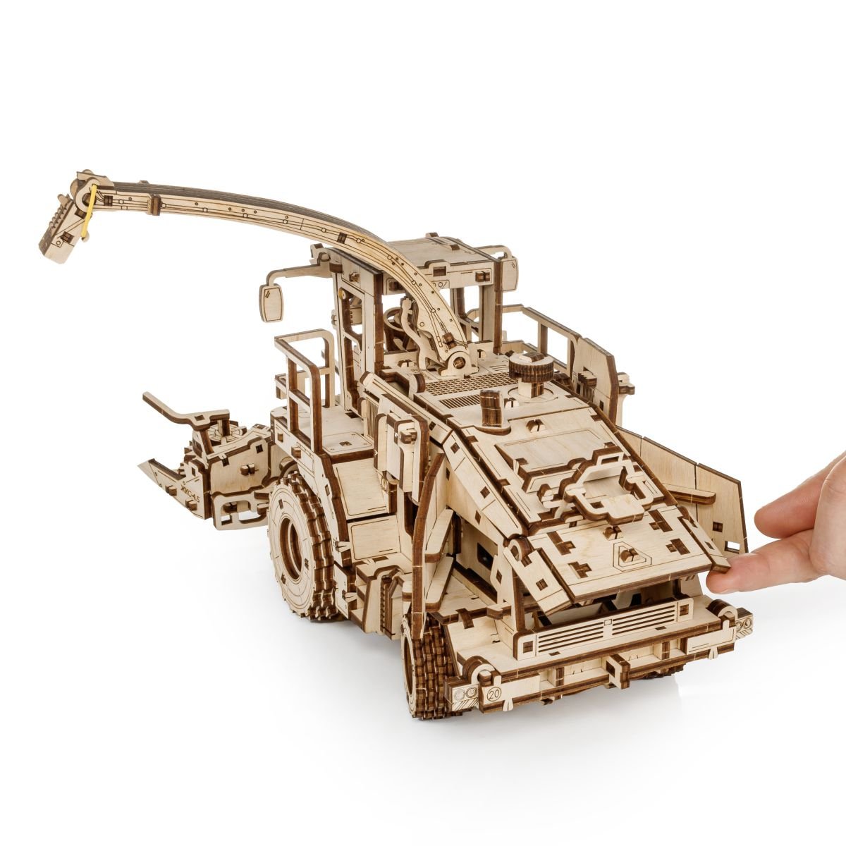 3D Wooden Model Kit | Harvester FS80 (BEW014e) – Wooden constructors | Varvikas.Shop