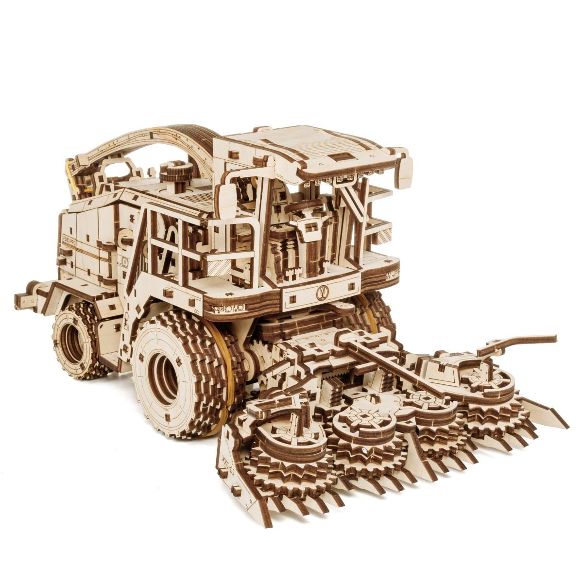 3D Wooden Model Kit | Harvester FS80 (BEW014e) – Wooden constructors | Varvikas.Shop