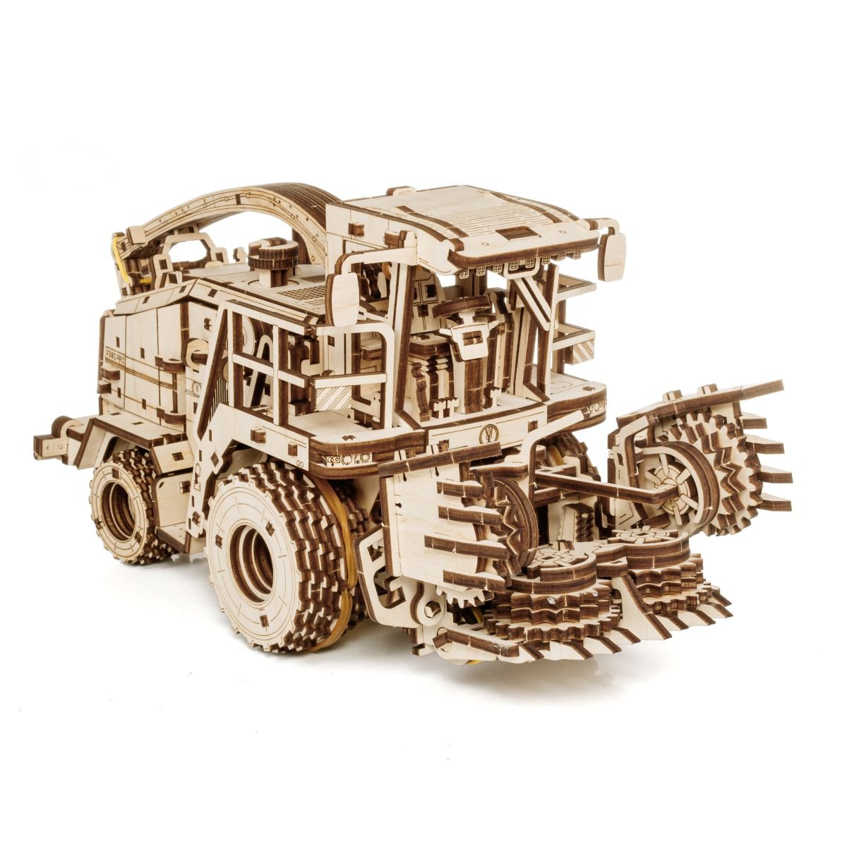 3D Wooden Model Kit | Harvester FS80 (BEW014e) – Wooden constructors | Varvikas.Shop