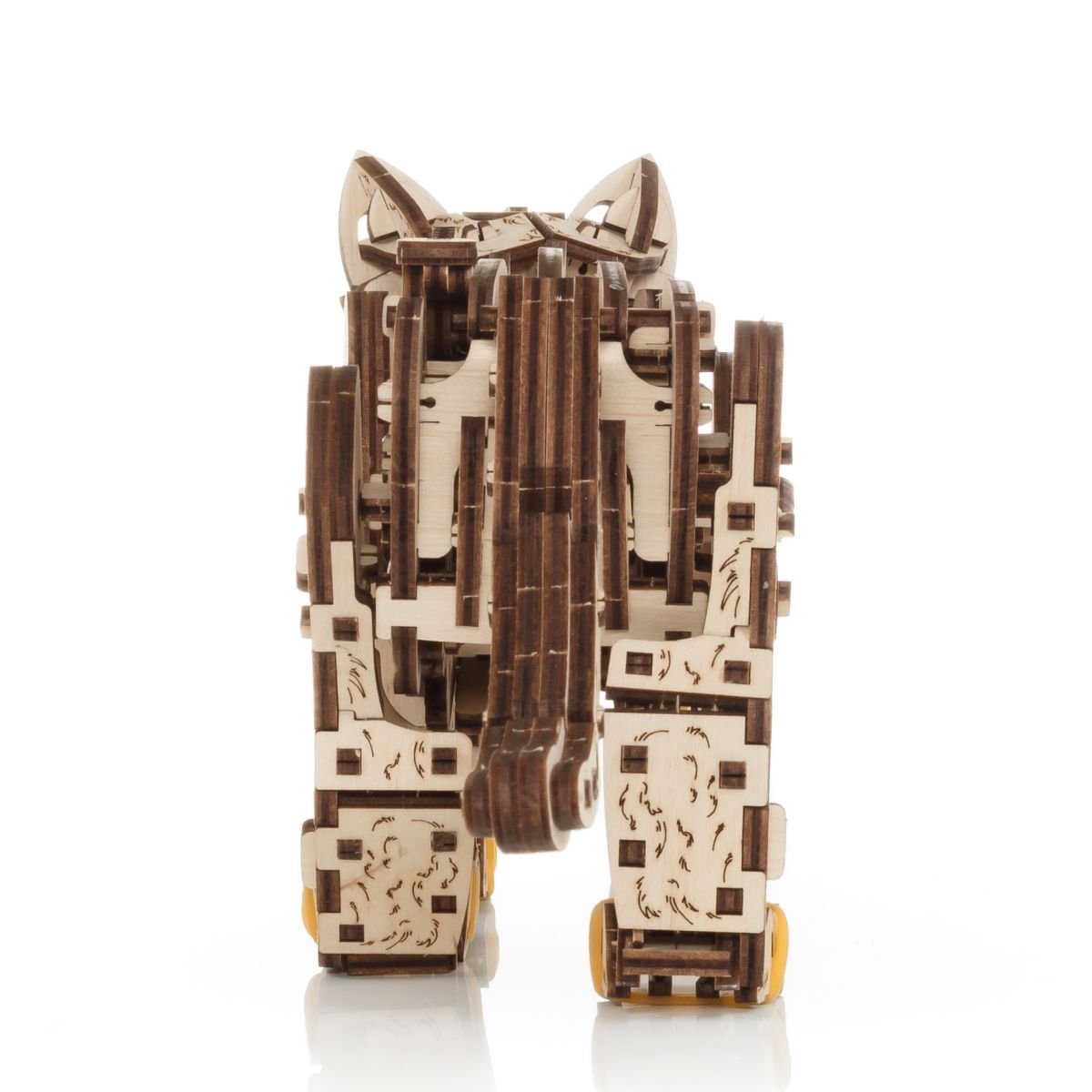3D Wooden Model Kit | Kitten (BEW003e) – Wooden constructors | Varvikas.Shop