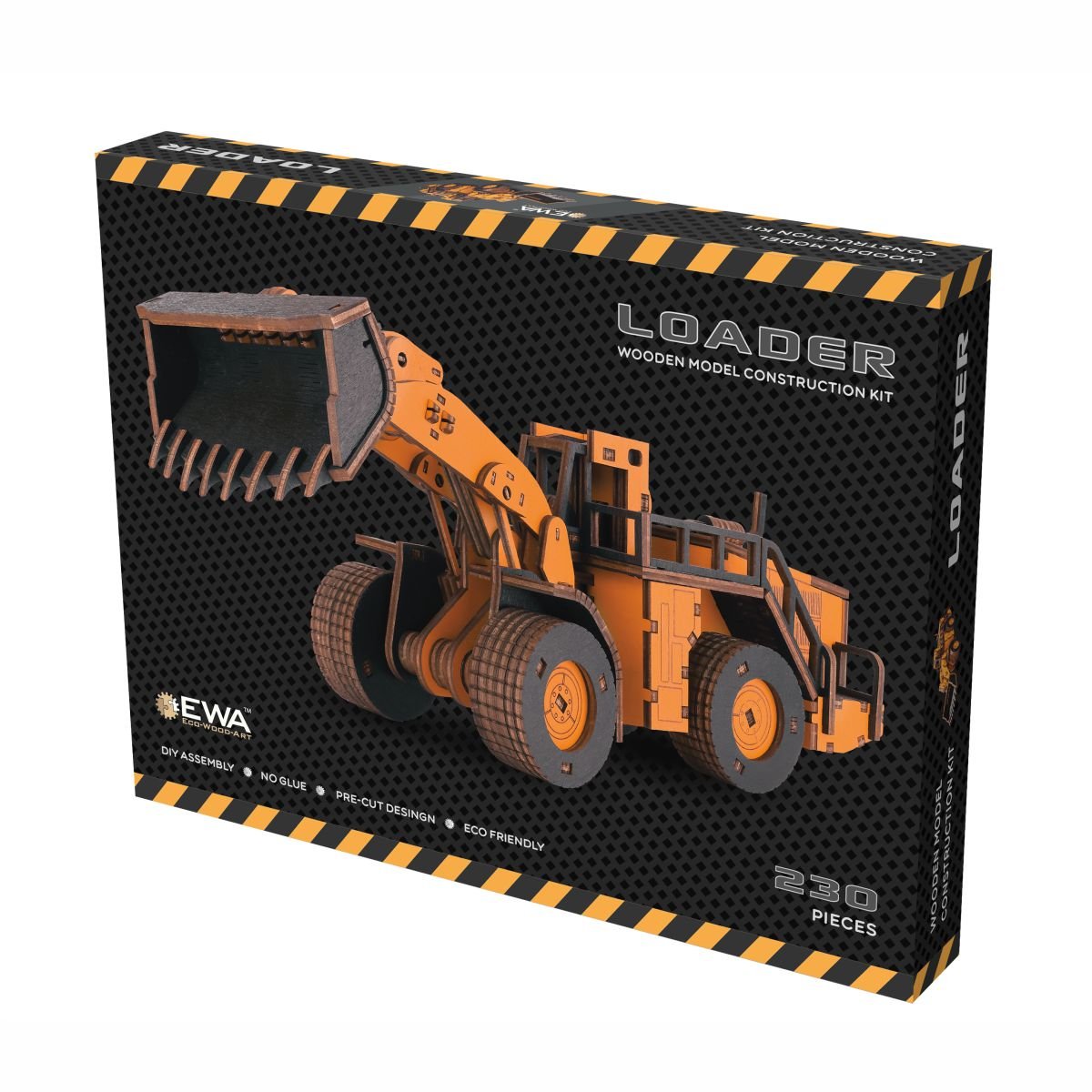 3D Wooden Model Kit | Loader (BEW012e) – Wooden constructors | Varvikas.Shop