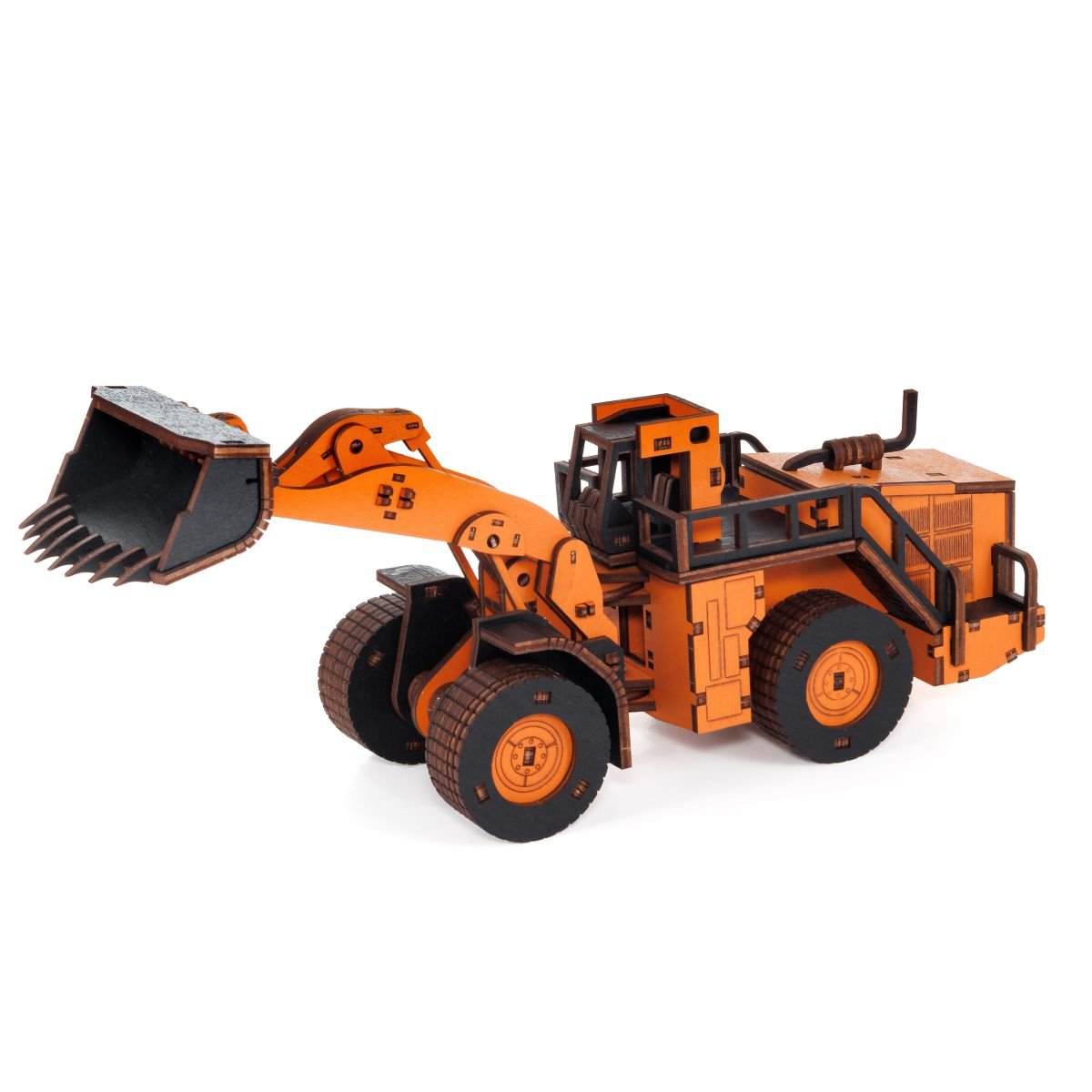 3D Wooden Model Kit | Loader (BEW012e) – Wooden constructors | Varvikas.Shop