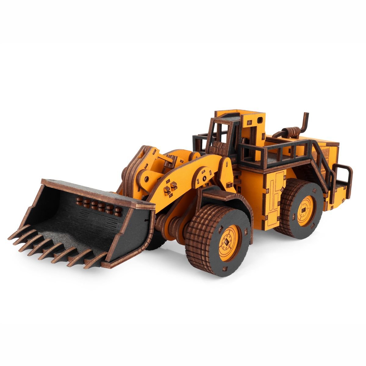 3D Wooden Model Kit | Loader (BEW012e) – Wooden constructors | Varvikas.Shop