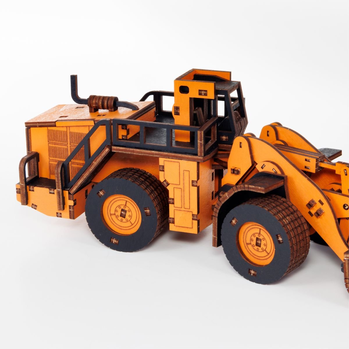 3D Wooden Model Kit | Loader (BEW012e) – Wooden constructors | Varvikas.Shop