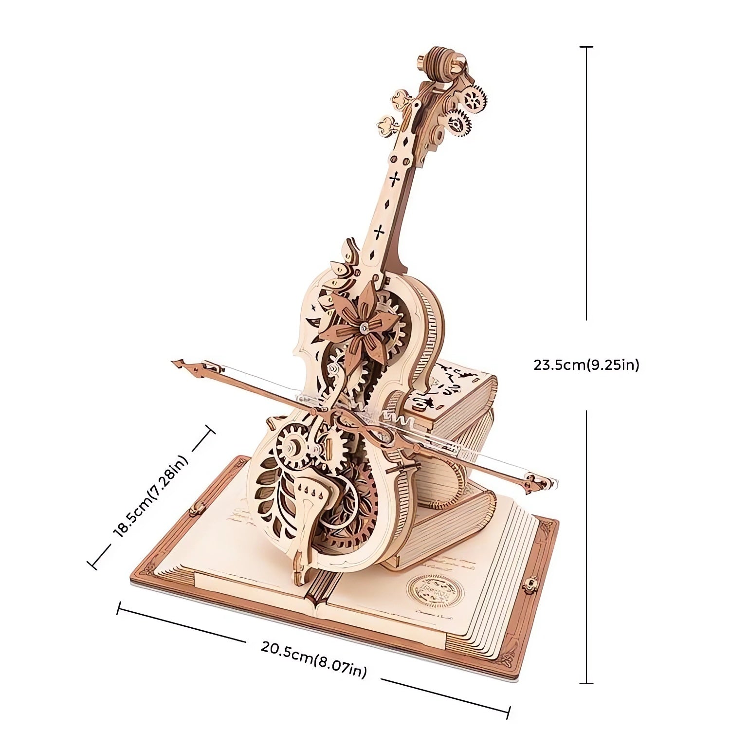 3D Wooden Model Kit | Magic Cello (RK018e) – Wooden constructors | Varvikas.Shop