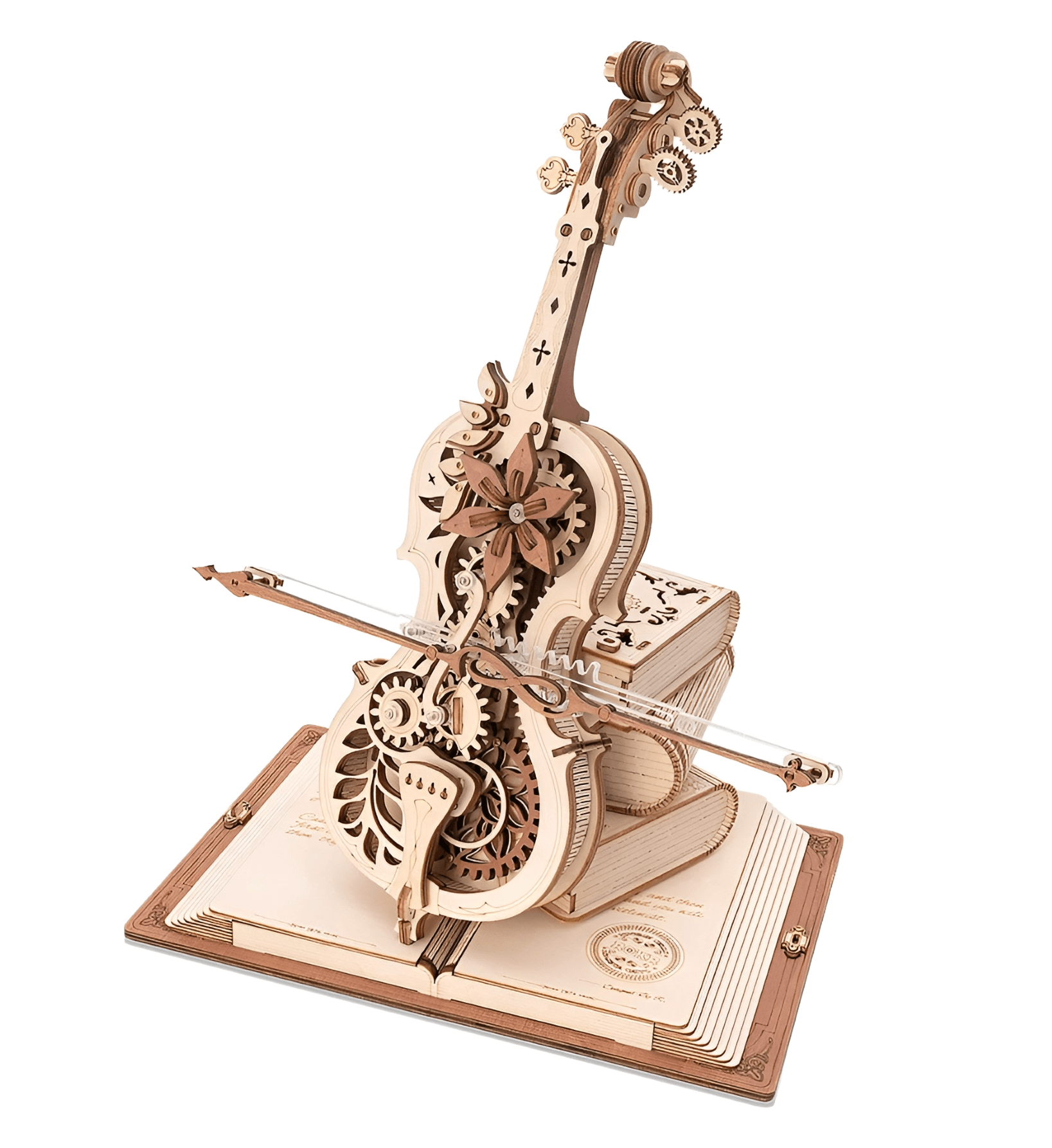 3D Wooden Model Kit | Magic Cello (RK018e) – Wooden constructors | Varvikas.Shop