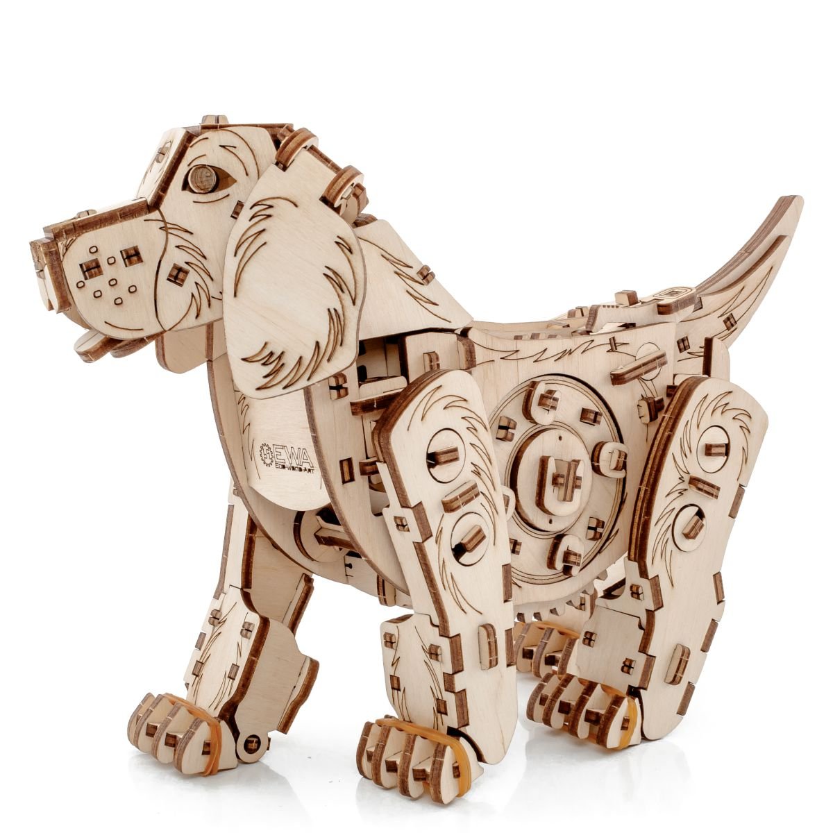 3D Wooden Model Kit | Puppy (BEW002e) – Wooden constructors | Varvikas.Shop