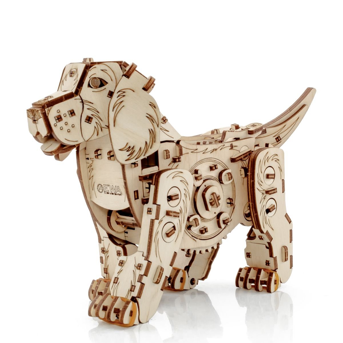 3D Wooden Model Kit | Puppy (BEW002e) – Wooden constructors | Varvikas.Shop
