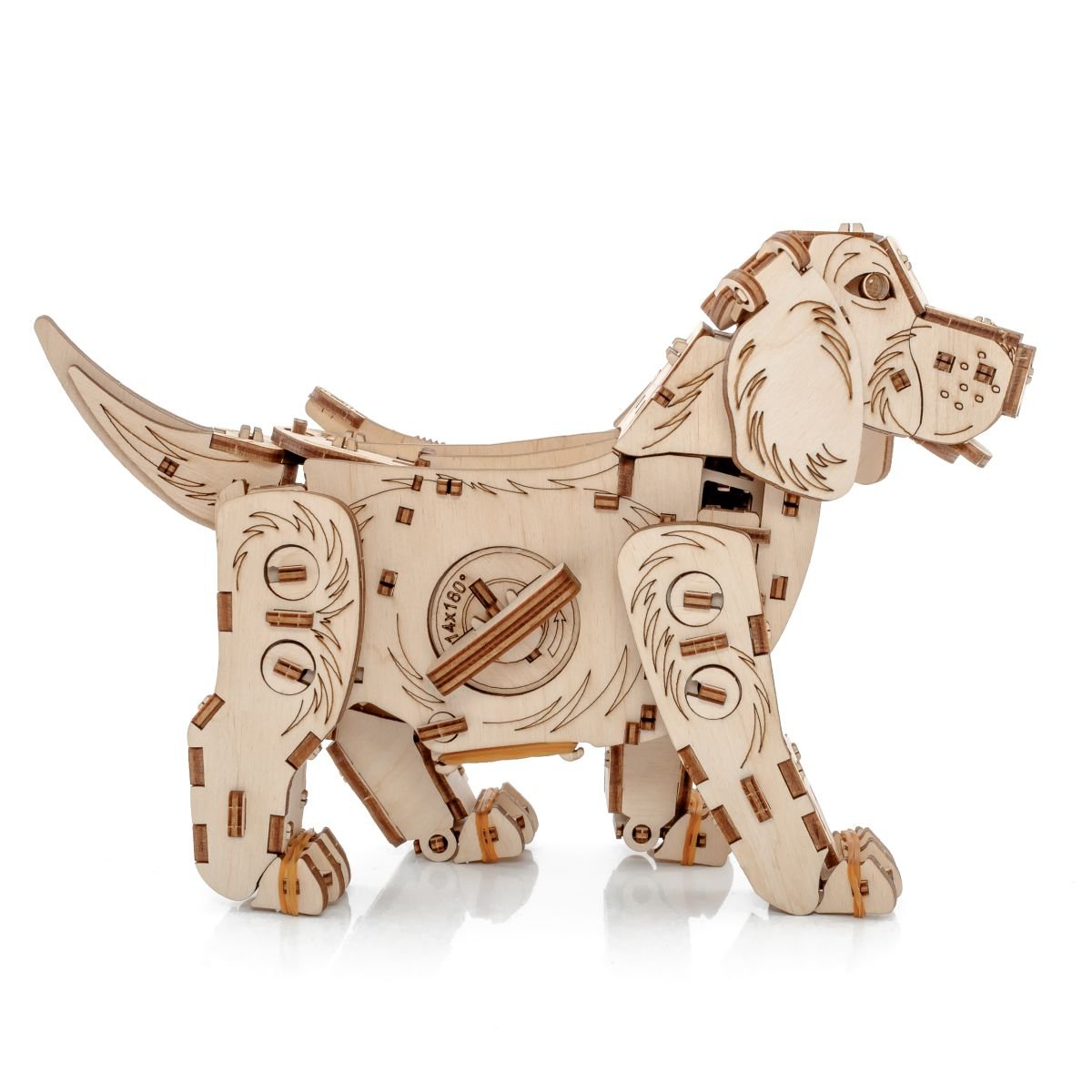 3D Wooden Model Kit | Puppy (BEW002e) – Wooden constructors | Varvikas.Shop