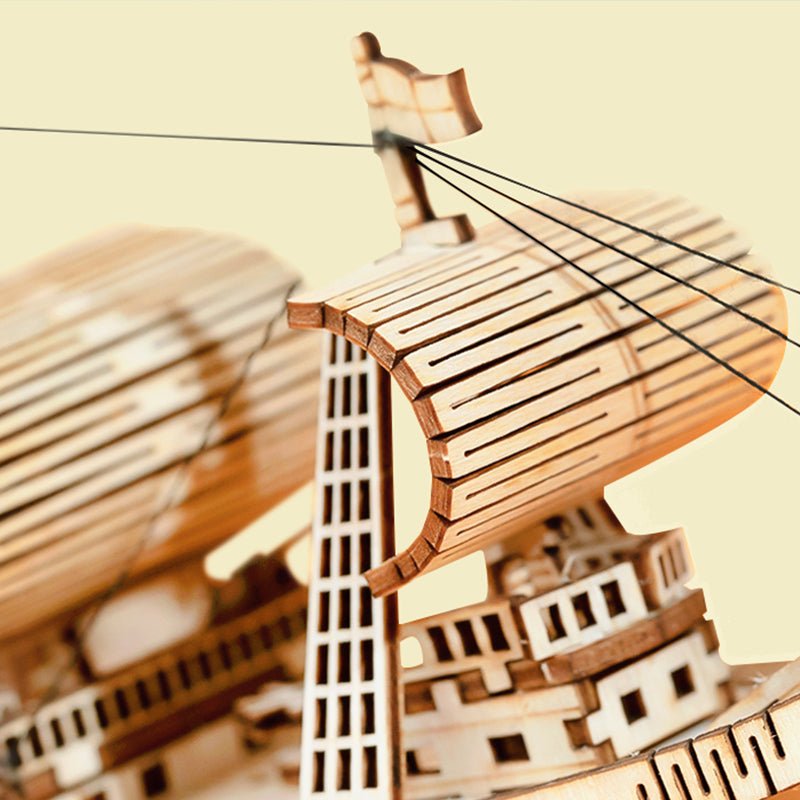3D Wooden Model Kit | Sailing Ship (RA005e) – Wooden constructors | Varvikas.Shop