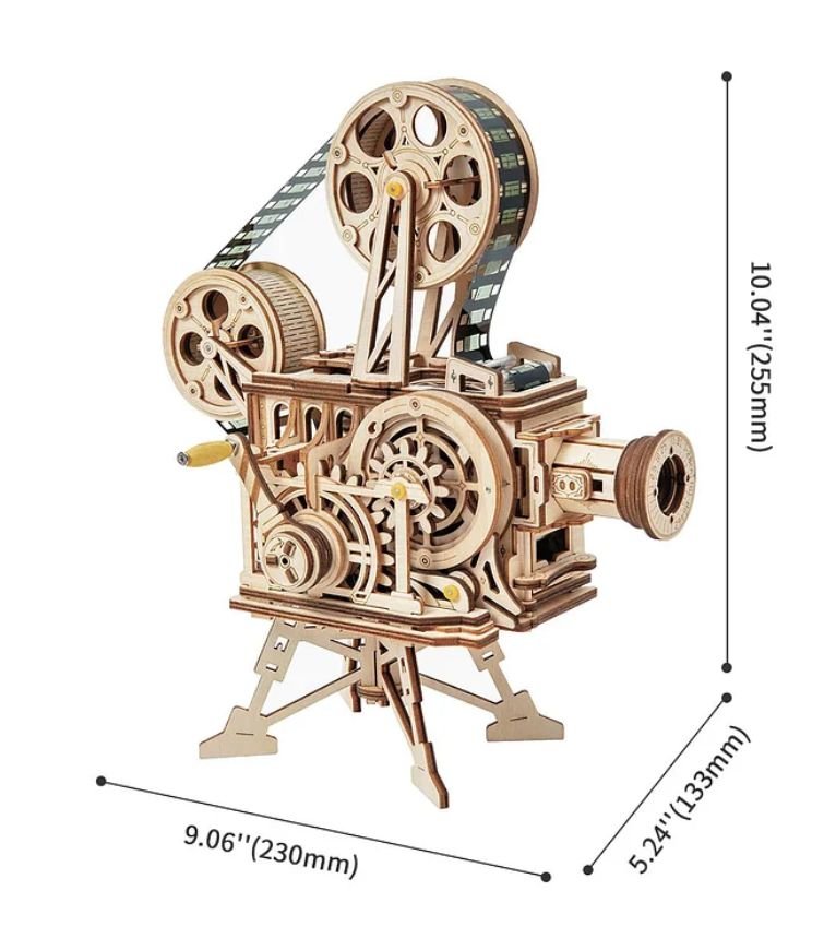 3D Wooden Model Kit | Vitascope (RK005e) – Wooden constructors | Varvikas.Shop
