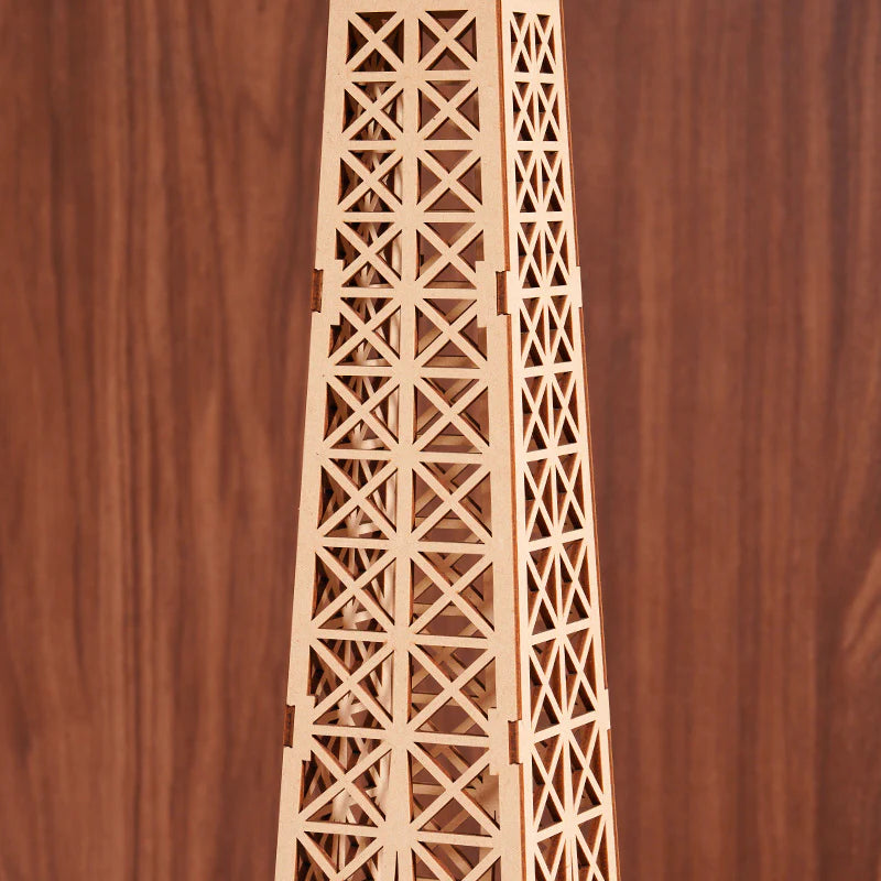 3D Wooden Mechanical Puzzle Kit, Eiffel Tower Plus (TGC02)