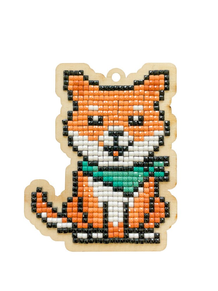 5D Diamond Painting 12.5x12.5 cm | Pendant Loyal friend | Wooden Base (U0396e) – Diamond painting | Varvikas.Shop