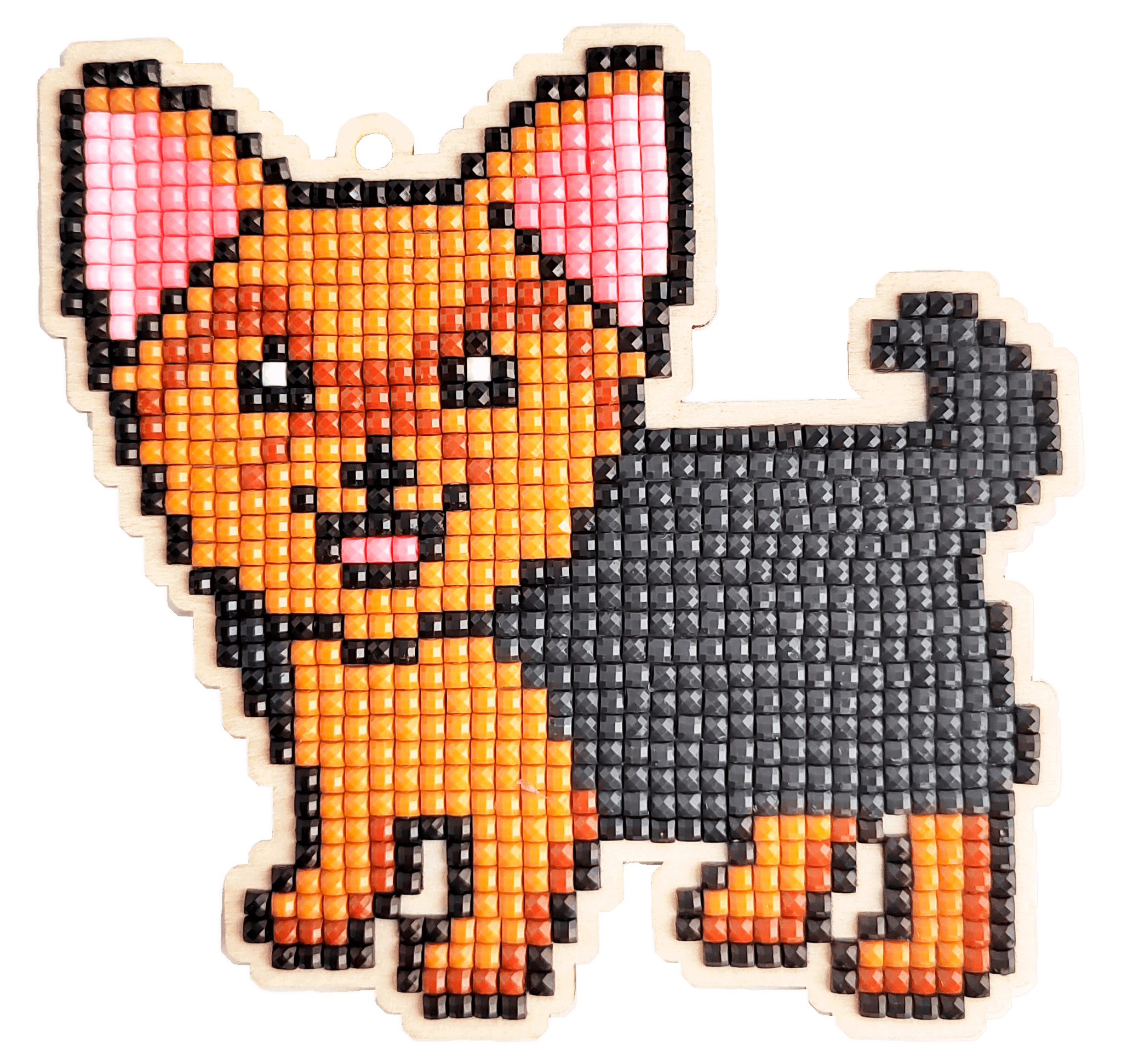 5D Diamond Painting 12.5x12.5 cm | Pendant York Nikas | Wooden Base (U12e) – Diamond painting | Varvikas.Shop