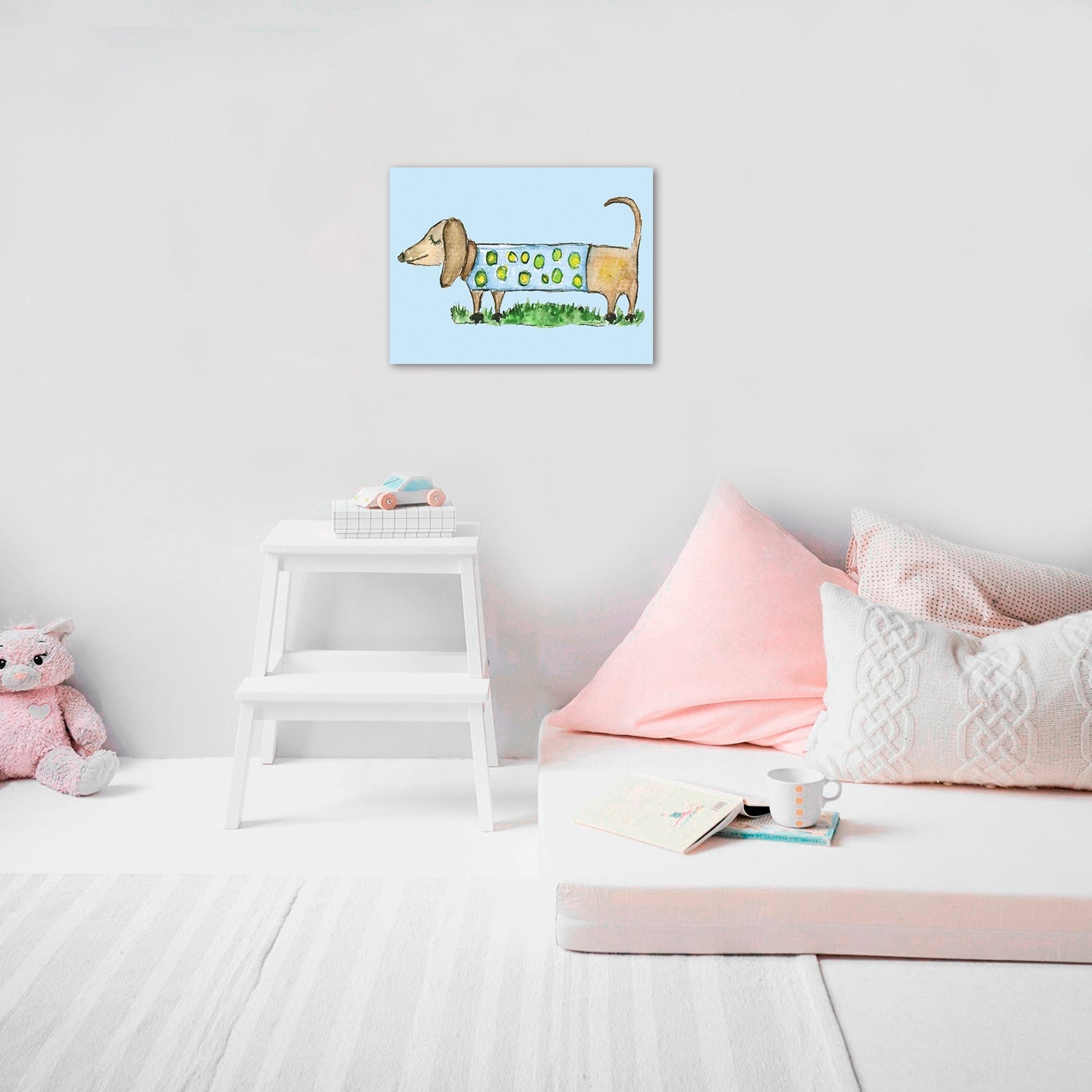 5D Diamond Painting 17х22 cm | Dachshund Leni (X003e) – Diamond painting | Varvikas.Shop