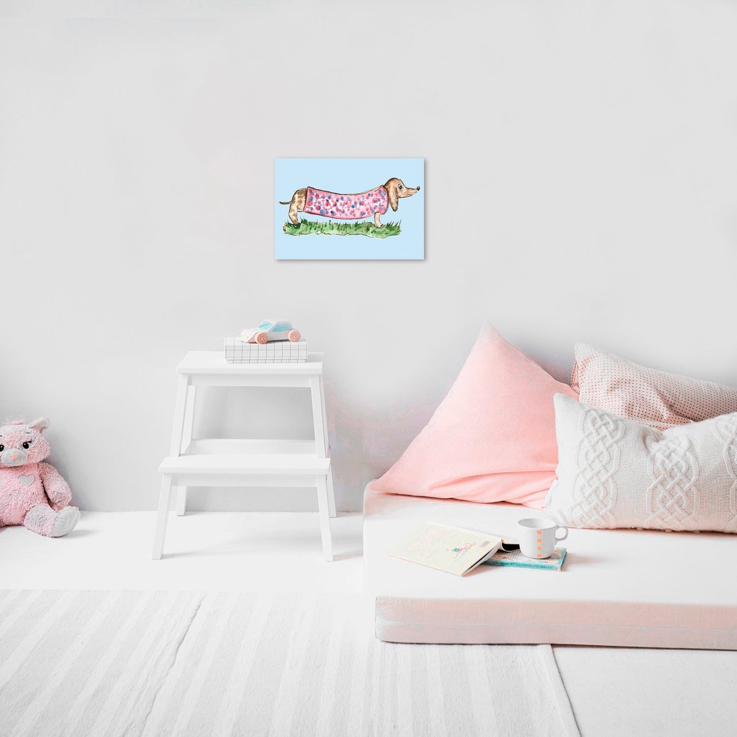 5D Diamond Painting 17х22 cm | Dachshund Lulu (X002e) – Diamond painting | Varvikas.Shop