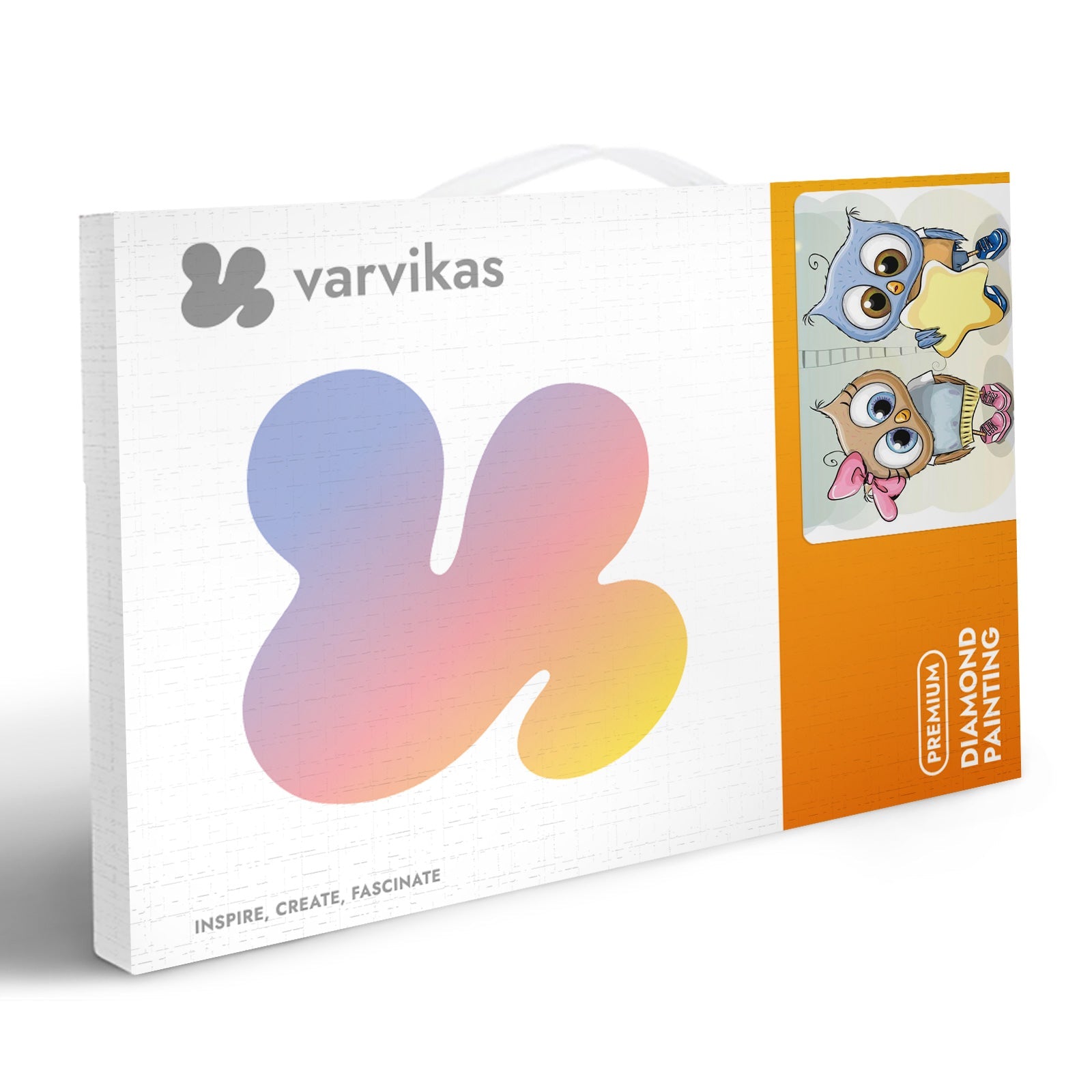 5D Diamond Painting 20x30 cm | Asterisk as a gift (LC017e) – Diamond painting | Varvikas.Shop