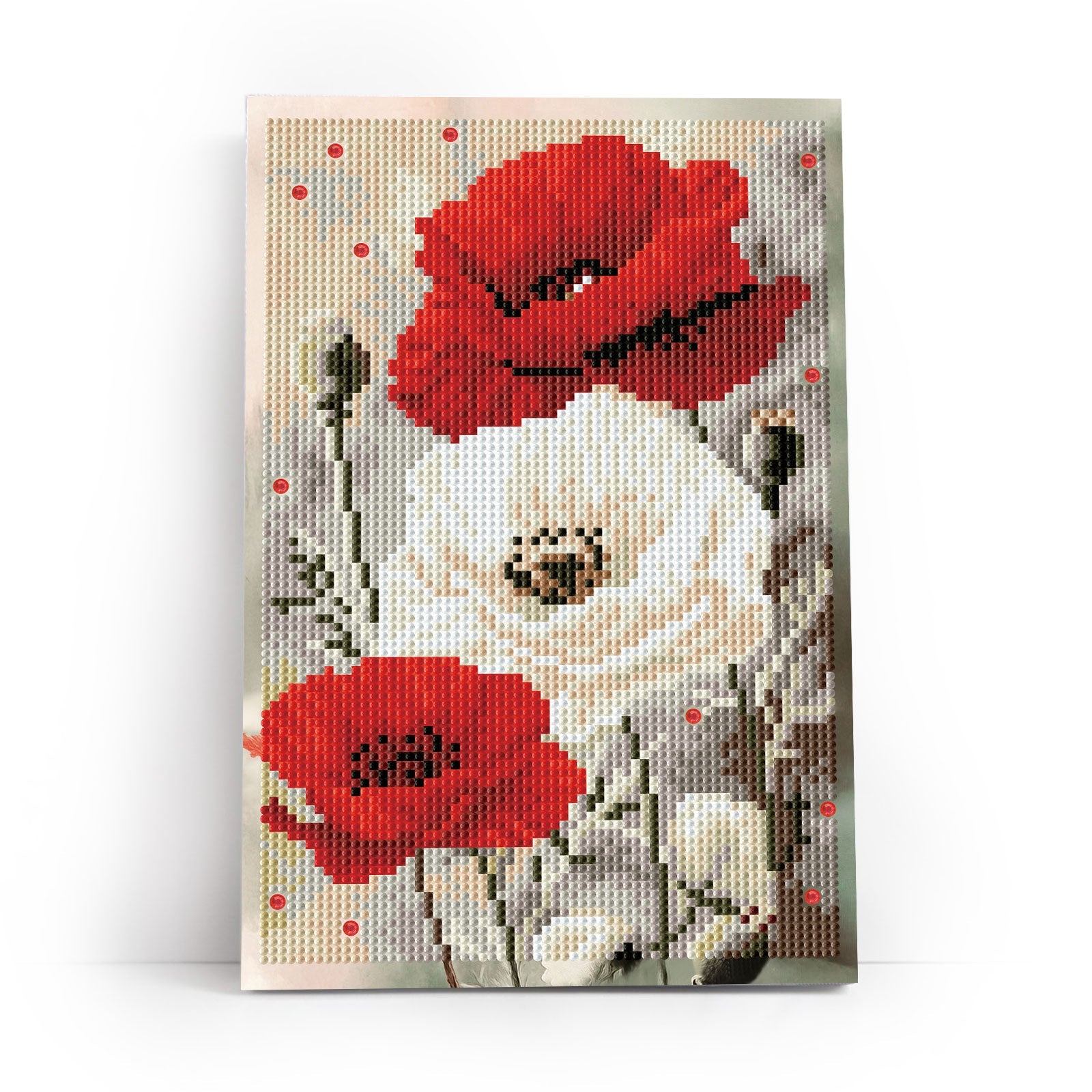 5D Diamond Painting 20x30 cm | Blooming Poppies (LC063e) – Diamond painting | Varvikas.Shop