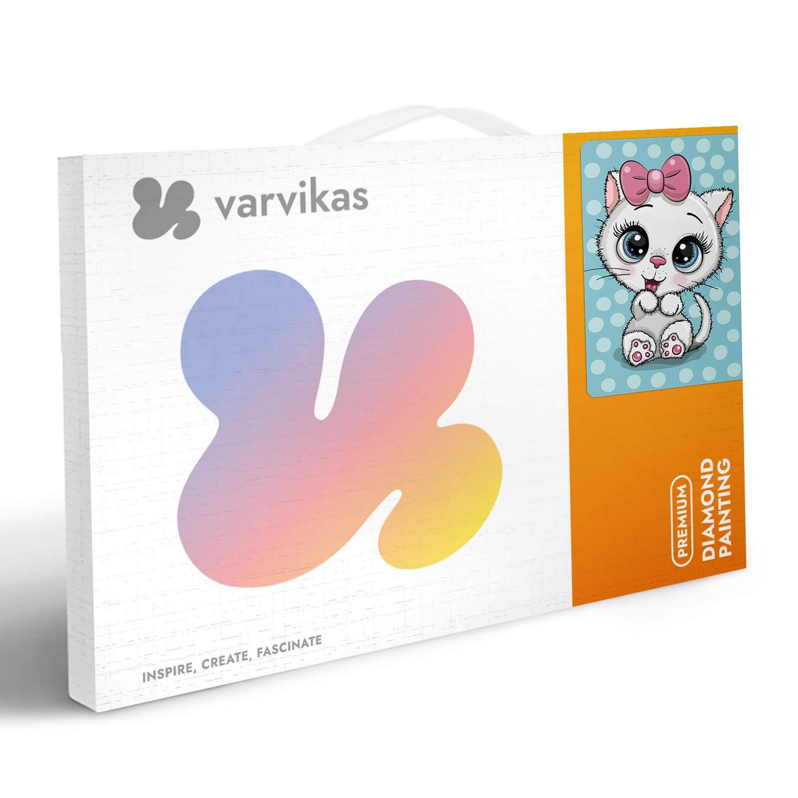 5D Diamond Painting 20x30 cm | Cute Kitten (LC040e) – Diamond painting | Varvikas.Shop