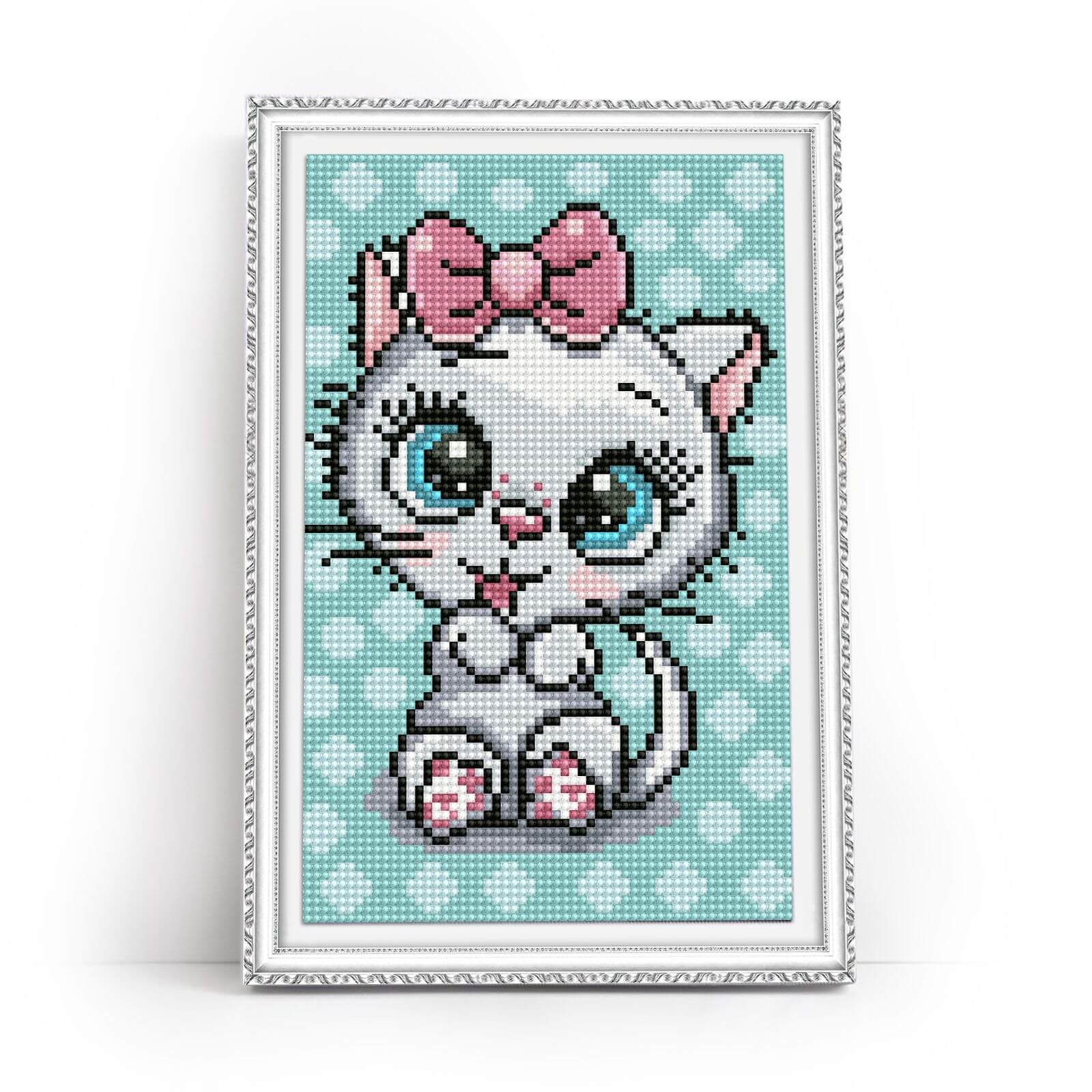 5D Diamond Painting 20x30 cm | Cute Kitten (LC040e) – Diamond painting | Varvikas.Shop