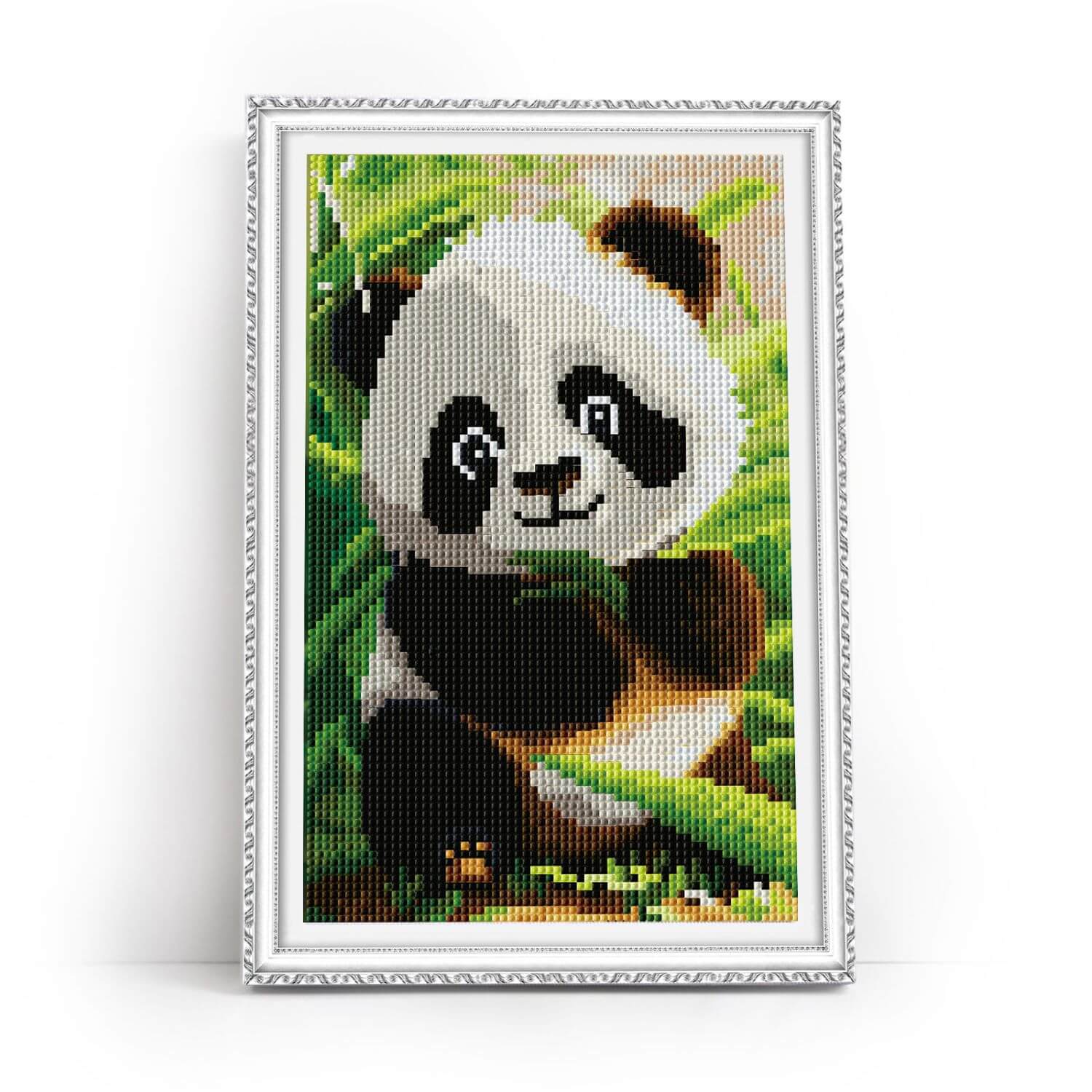 5D Diamond Painting 20x30 cm | Cute panda (LC060e) – Diamond painting | Varvikas.Shop