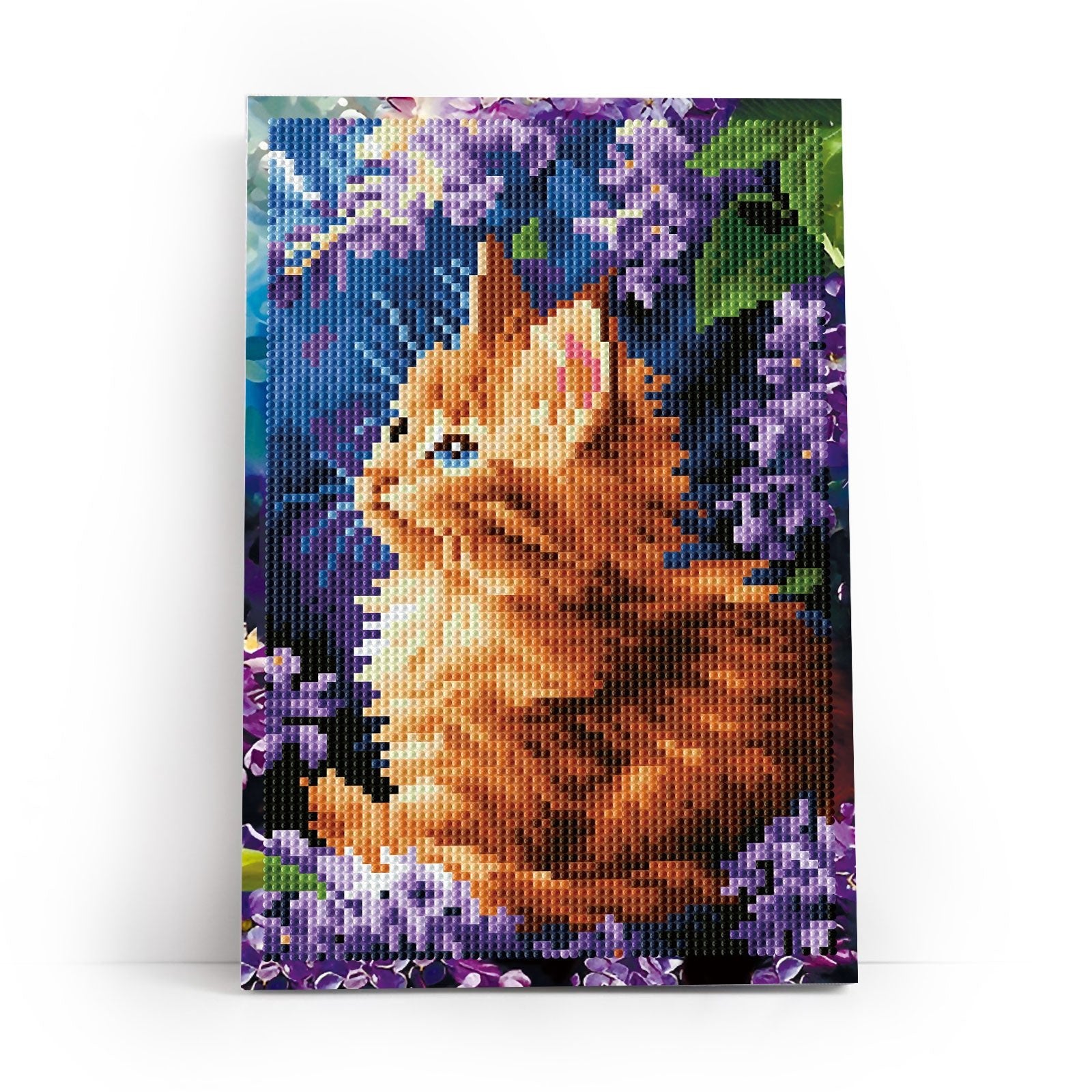 5D Diamond Painting 20x30 cm | Ginger Kitten (LC064e) – Diamond painting | Varvikas.Shop