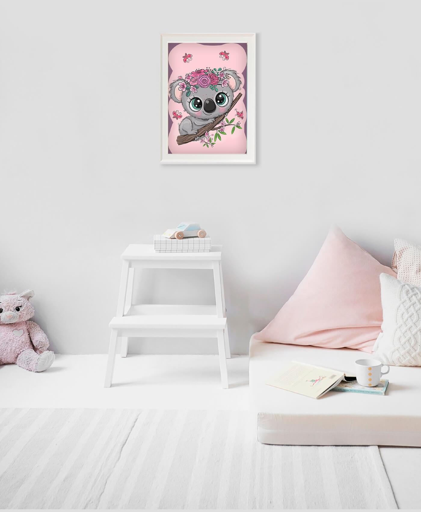 5D Diamond Painting 20x30 cm | Little Koala (LC020e) – Diamond painting | Varvikas.Shop