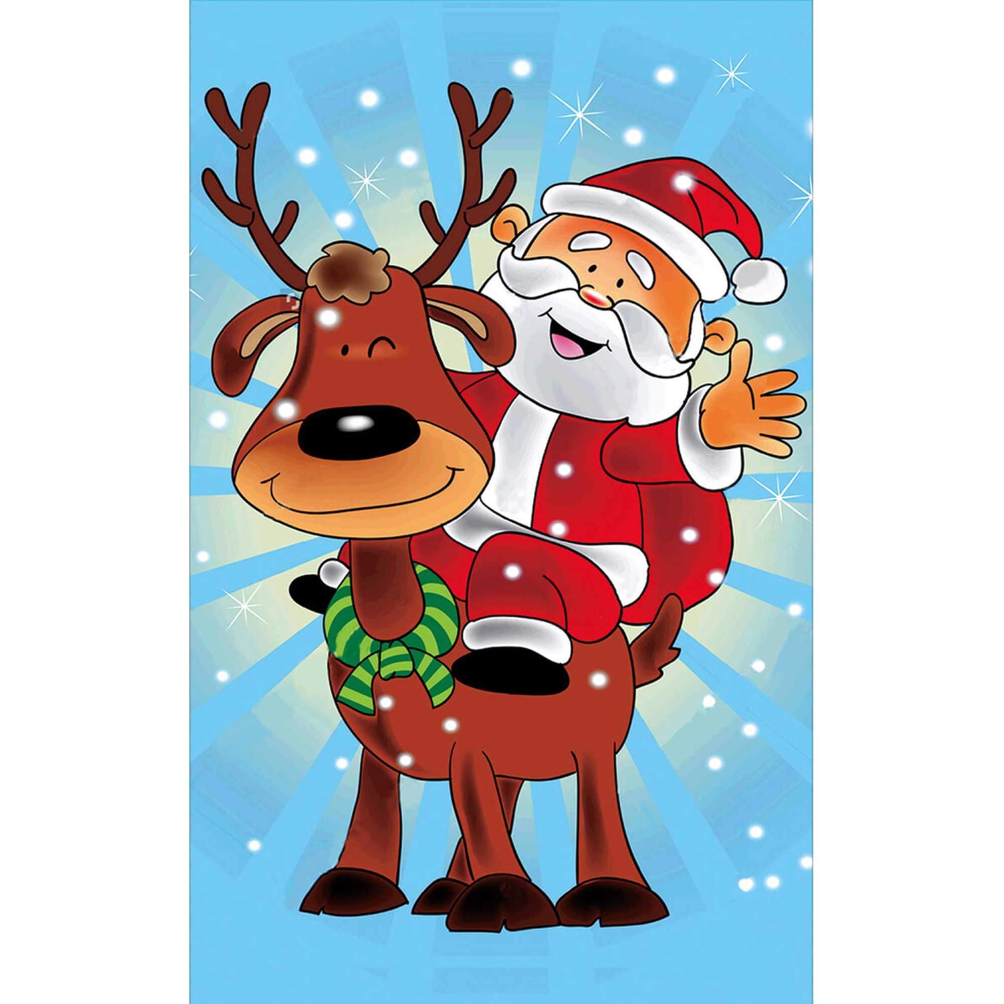 5D Diamond Painting 20x30 cm | Merry Christmas (LC021e) – Diamond painting | Varvikas.Shop