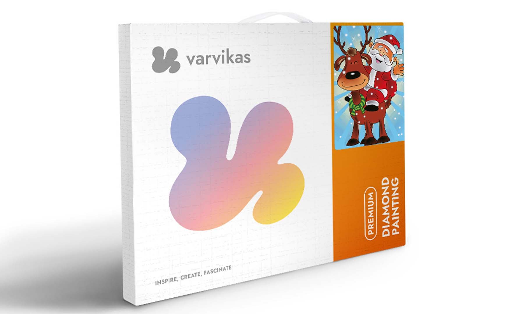 5D Diamond Painting 20x30 cm | Merry Christmas (LC021e) – Diamond painting | Varvikas.Shop