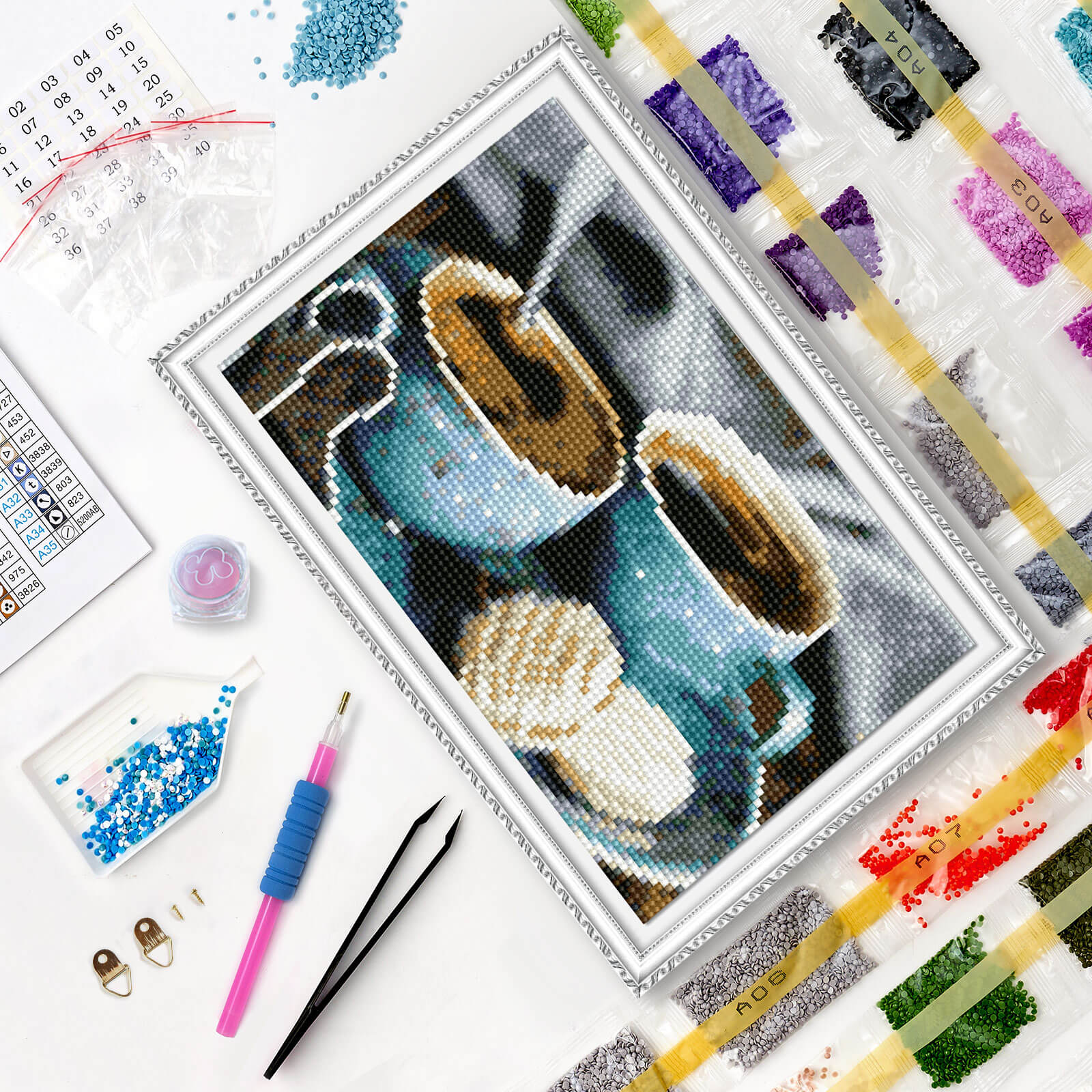 5D Diamond Painting 20x30 cm | Morning Harmony (LC049e) – Diamond painting | Varvikas.Shop